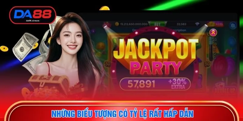 Nổ Hũ Mega - Quay Thưởng Nhận Jackpot Khủng Tại Nhà Cái DA88 3 Những biểu tượng có tỷ lệ rất hấp dẫn